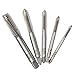 Tonsiki Adjustable M3-M8 3mm-8mm HSS T-Handle Reversible Ratchet Wrench Tapping Threading Tool with Sliver Hand Screw Tap