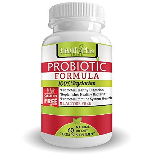 Health Plus Prime All Natural Probiotic Digestive Health Supplement – Effective Daily Probiotics Support for Digestion and Overall Dietary Function Health Plus Prime All Natural Probiotic Digestive Health Supplement – Effective Daily Probiotics Support for Digestion and Overall Dietary Function