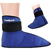 Comfpack Ankle Ice Pack Wrap for Plantar Fasciitis, Hot Cold Therapy Gel Foot Ice Pack Wrap Ice Boot for Foot After Surgery, 