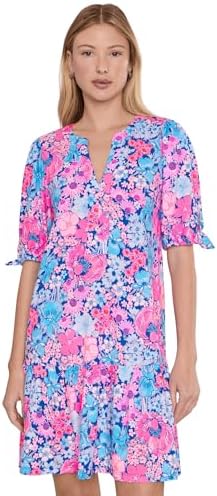 belden t shirt dress Lilly Pulitzer Women's Belden Elbow Sleeve Dress, Multi Grove Garden at  Amazon Women's Clothing store