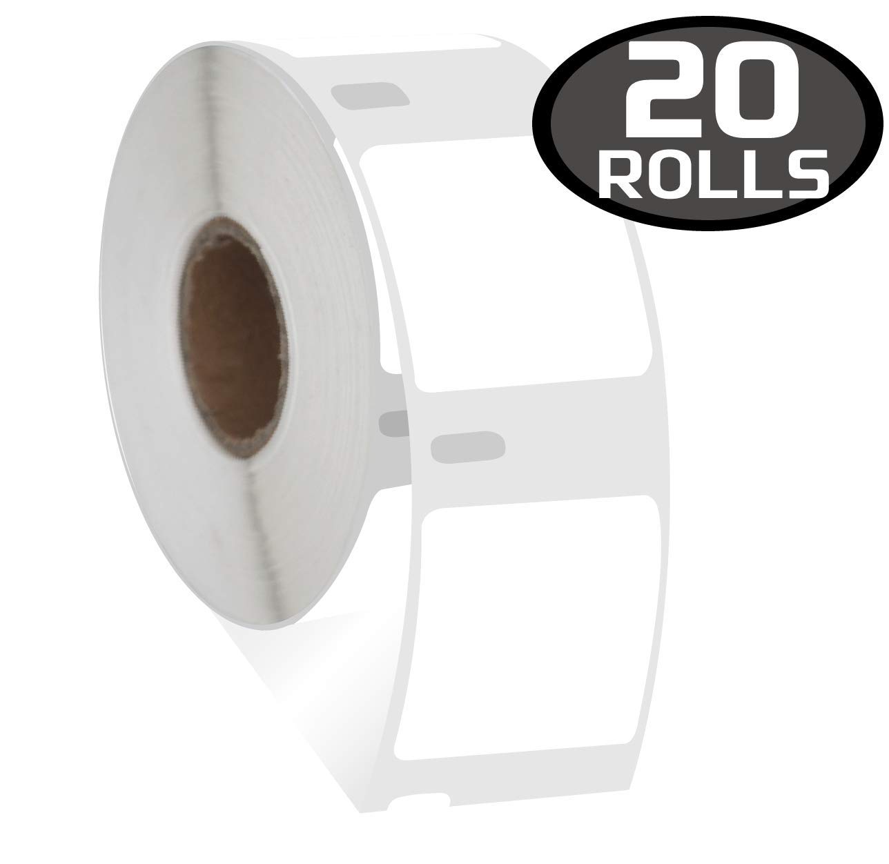 Buy 20 Rolls Dymo S0929120 25mm x 25mm Multipurpose Square ...