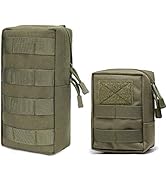 Borsello Tattico Militare MOLLE - Per Escursionismo, Paintball, Airsoft | Ultraleggero E Resistente