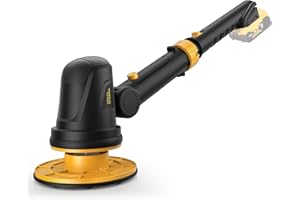 IEBUDA Electric Ice Scraper for Dewalt 20V Battery, 1300RPM Windshield Scraper for Ice and Snow, 45° Head Adjust, Extension Rod, Ice Scraper for Car Window(Battery Not Included)