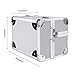 Amdirect Fashion Makeup Travel Case Jewelry Box Lockable Cosmetic Organizer