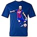 Messi Jersey Style T-shirt Kids Lionel Messi Jersey T-shirt Gift Set Youth Sizes ✓ Premium Quality ✓ ✓ Soccer Backpack Gift Packaging (YM 8-10 Years Old, Messi)
