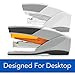 Swingline Stapler, 25 Sheet Capacity, Optima 25, Jam Free, Reduced Effort, Soft Grip, Orange and Gray (66402)