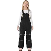 GSOU SNOW Kids Snow Bibs Girls Boys Snow Pants Ski Bib Overall Waterproof Windproof Warm for Winter (3-16Years)
