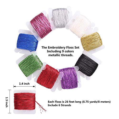 1 Embroidery+Organizer+Storage+Stickers+Metallic