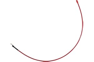 Long Range Steel Braided Replacement Antenna for Garmin TT15 Mini/T5 Mini Dog Tracking Collar Device, Red, Slinkdsco