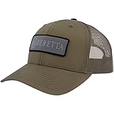 Beretta Men's SDY Trucker Hat - Casual Adjustable Snapback Mesh Back Pre-Curved Visor Hat, One Size Fits Most