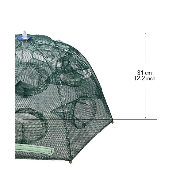 YOGAYET-Portable-Folded-Fishing-Net-Landing-Net-Fish-Shrimp-Minnow-Crayfish-Crab-Baits-Cast-Mesh-Trap YOGAYET-Portable-Folded-Fishing-Net-Landing-Net-Fish-Shrimp-Minnow-Crayfish-Crab-Baits-Cast-Mesh-Trap