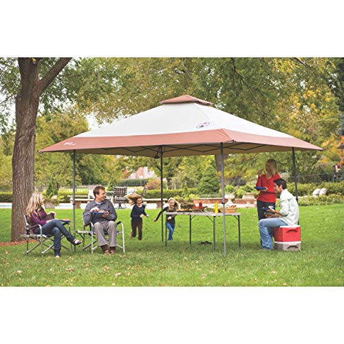 Coleman Instant Pop-Up Canopy Tent and Sun Shelter, 13 x 13 Feet (Certified Refurbished)