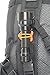 Sweetfun Tactical Gear Clip Molle Web Dominators for Outdoor Hydration Tube Backpack Straps Management Set of 4 Black