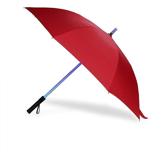 ProProCo LED Regenschirm - Leuchtender Automatik Regenschirm - Hochwertiger Winddichte und Sturmfester Stockschirm mit Tasche