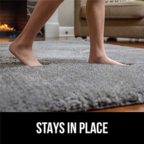 Gorilla Grip Ultra Soft Faux Fur Area Rug, Washable, Shed and Fade