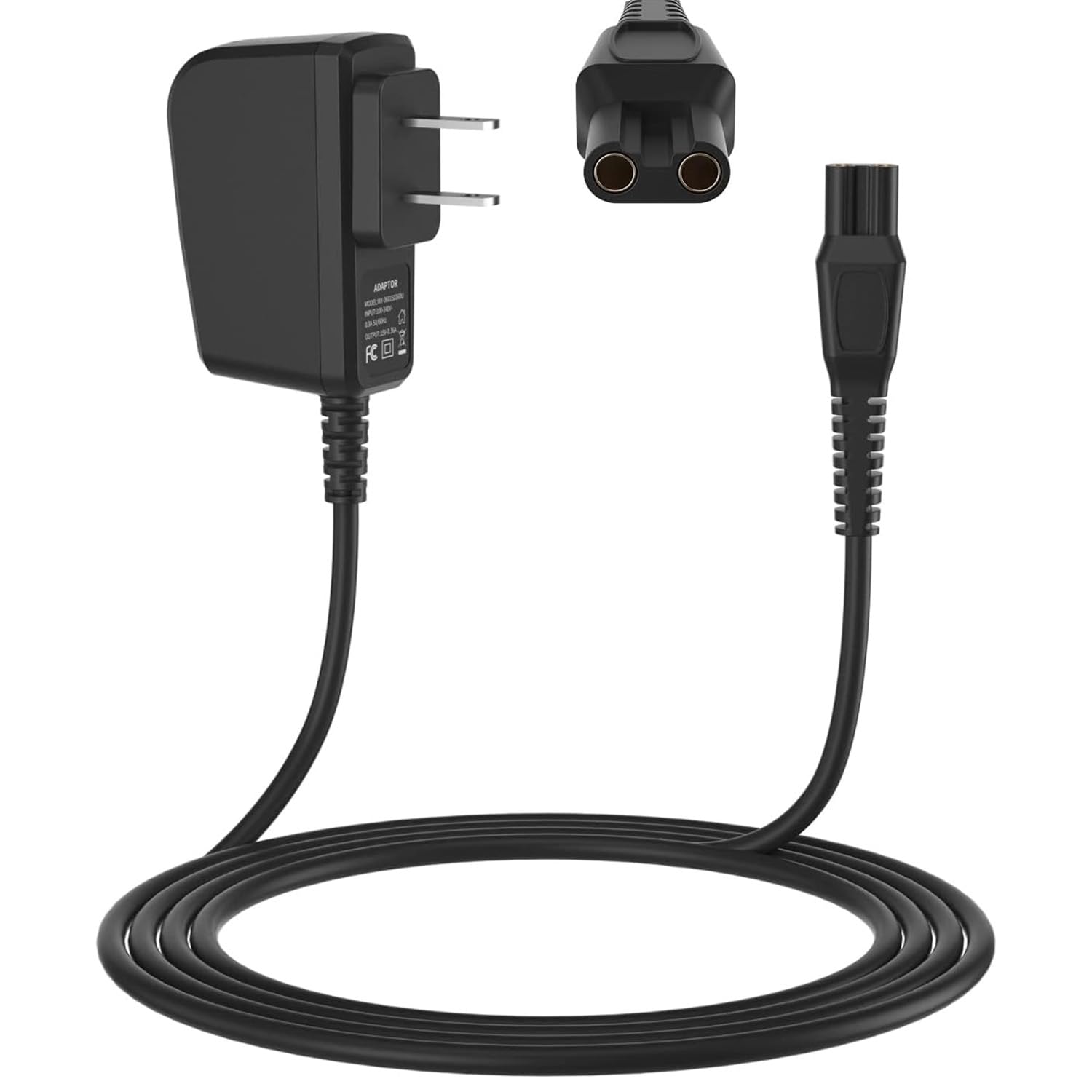 Photo 1 of 15V Charger Cord Fit for Philips HQ8505 Power Cord,Fit for Norelco Series 3000 5000 6000 7000 9000 MG5750 MG7750 MG7770 MG7790 Phillips Aquatec Arcitec Multigroom Shaver Electric Razor Beard Trimmer