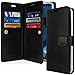 GOOSPERY Mansoor Wallet for Samsung Galaxy S9 Plus Case (2018) Double Sided Card Holder Flip Cover - Black