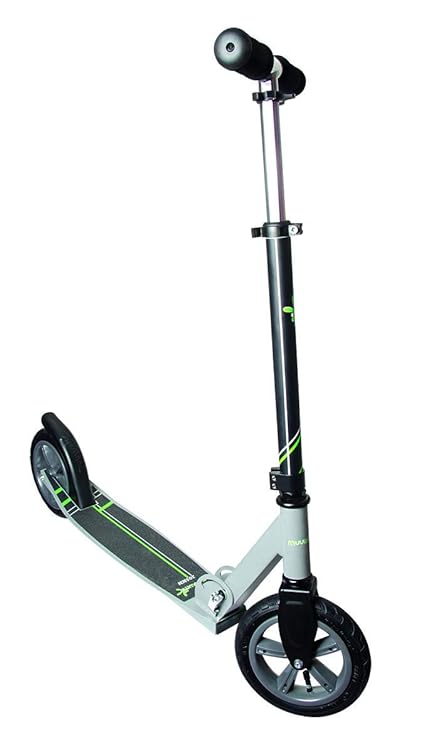 Muuwmi Unisex Jugend Aluminium Scooter AIR 205 mm, Anthrazit, One Size