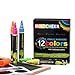 Chalk Markers 12 Pack with 60 Pcs of Multi-Size Chalkboard Labels, Reversible Tips - Non-Toxic, Odorless, Erasable by INNOCHEER