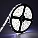OAK LEAF 16.4ft Waterproof Flexible LED Strip Lights,300 Units SMD 2835 LED,Daylight White,LED Tape,12V LED Light Strips for Home Kitchen DIY Car Bar Indoor Party Decoration