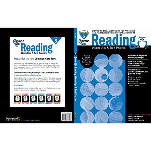 Newmark Common Core Reading Warm-Ups and Test Practice Book, Grade 5 (CC Warm-Ups)