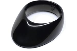 Vermil Archery Thumb Ring - Lantern Black - Protective Gear for Thumb Draw in Traditional Archery