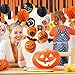TUPARKA 82Pcs Halloween Balloons Decorations Set, Including Halloween Crepe Streamers and Honeycomb Balls for Halloween Party Indoor Outdoor Decorations