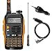 Baofeng PoFung GT-3 Mark-II Transceiver, FM Radio, Dual Band 136-174/400-520 MHz, Chipsets Upgraded, ABS Frame + Programming Cable primary