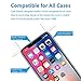 iPhone X Screen Protector,Novo Icon 3-Pack Tempered Glass Screen Protector 3D Touch Clear Screen Protector Glass Film For iPhone X