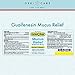Mucus Relief Tablets by Geri-Care | Expectorant For Chest Congestion Relief | Guaifenesin 400mg | 100 Count Bottle | 2-Pack (Total 200)