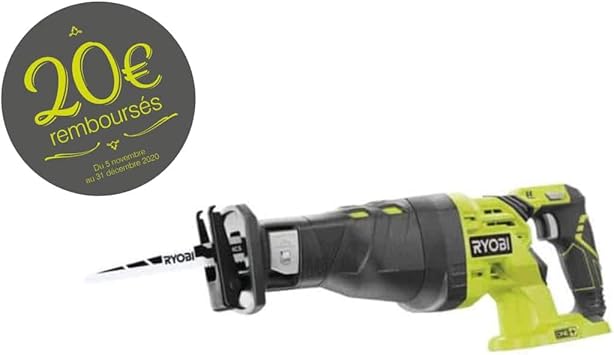 Scie Sabre Ryobi 18v Oneplus Sans Batterie Ni Chargeur R18rs 0 Amazon Fr Bricolage