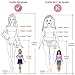 ZITA ELEMENT Lot 15 Items = 5 Sets Casual Wear Clothes Dress and 10 Shoes for 11.5 Inch Girl Doll - Fashion Handmade Party Outfits Accessories for 11.5 Inch Doll Xmas Gift
