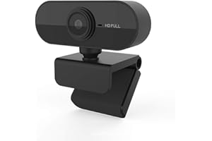 Decumeby PC Webcam, 1080P HD Computer Camera with Microphone, Desktop USB Webcam with Driver Free Video Call for Laptop, Desk