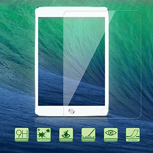 iPad Pro 10.5” Screen Protector, ZENVAN 10.5" Tempered Glass Film for Apple iPad Pro 10.5-inch - Anti Fingerprint/ Scratch Resistant/ Apple Pencil Compatible