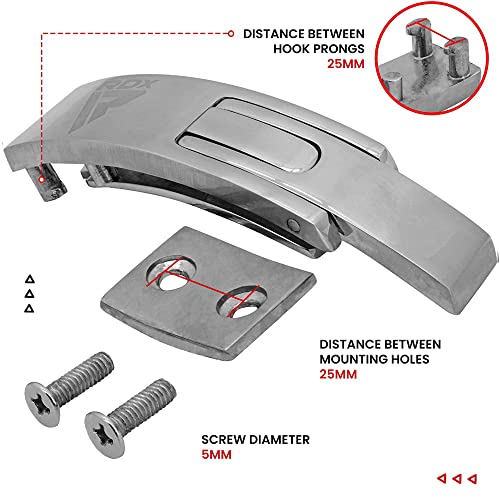 RDX Weight Lifting Belt Powerlifting, Approved By IPL and USPA, 10mm