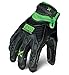 Ironclad EXO Motor Impact Glove; Work Gloves, TPR Impact Protection, (1 Pair), EXO2-MIG-04-L