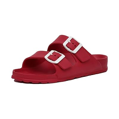 CUSHIONAIRE Women's Elane EVA Comfort Footbed Sandal with +Comfort