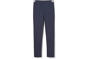French Toast Girls Pull On Skinny Fit Stretch Pants with Elastic Waist and Pockets, School Uniform for Kids