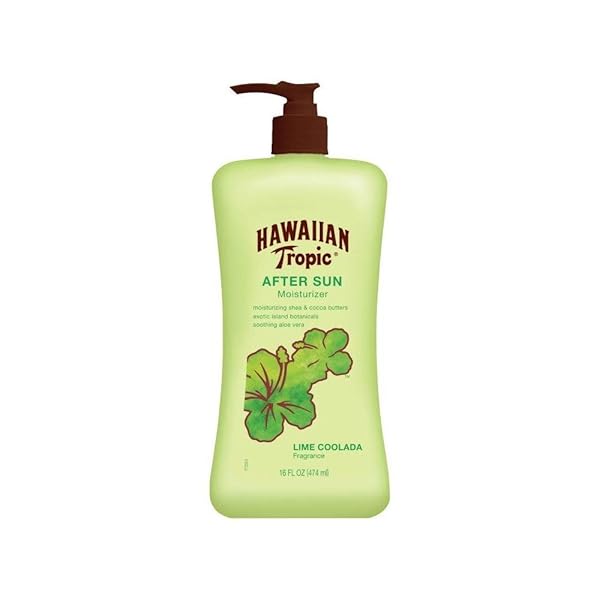 HAWAIIAN TROPIC LIME COOLADA AFTER SUN MOISTURIZER, 16 FL OZ (PACK OF 2)