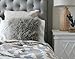 Soft Cotton Knit Throw Blanket - Heather Grey and Linen Beige | Turkish Delight 50