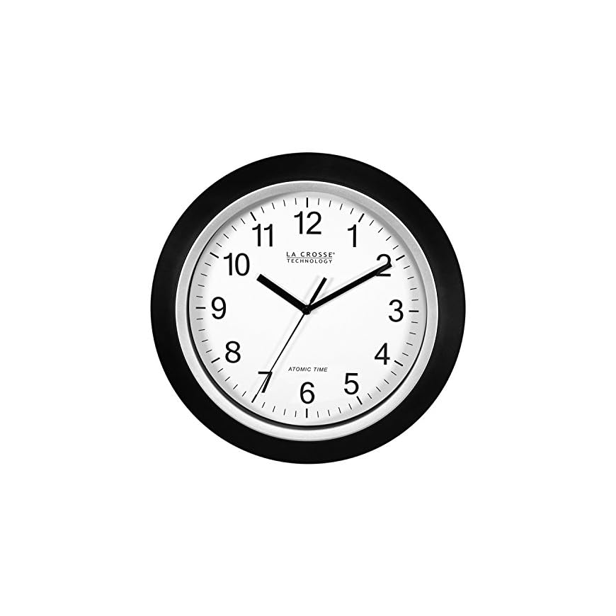 La Crosse Technology WT3102B 10Inch WWVB Selfset Analog Wall Clock