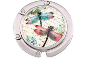 JISEN Portable Handbag Hanger Table Bar Purse Instant Swivel Top Hook