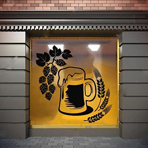 beer wall decal pub wall sticker bar wall vinyl alcohol decal craft beer sticker