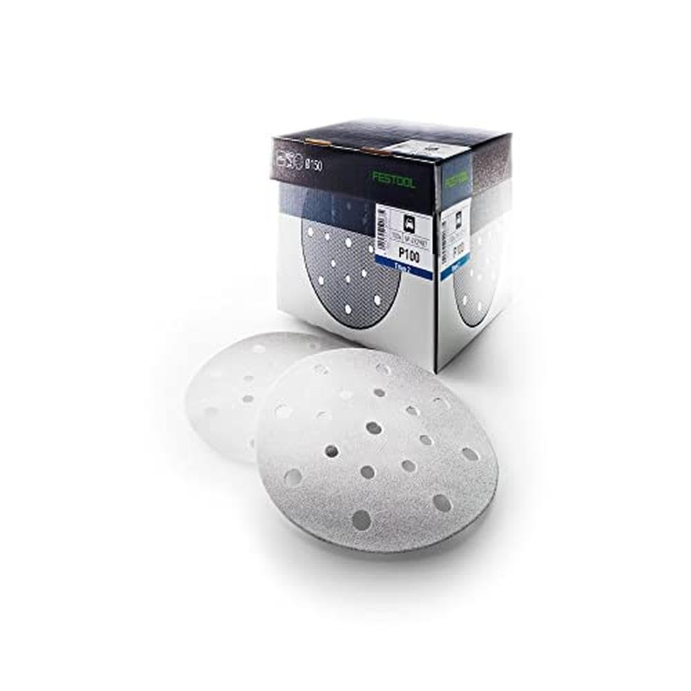 Festool P150 Grit Granat Abrasive Sheet 100-Piece, 125 mm Diameter