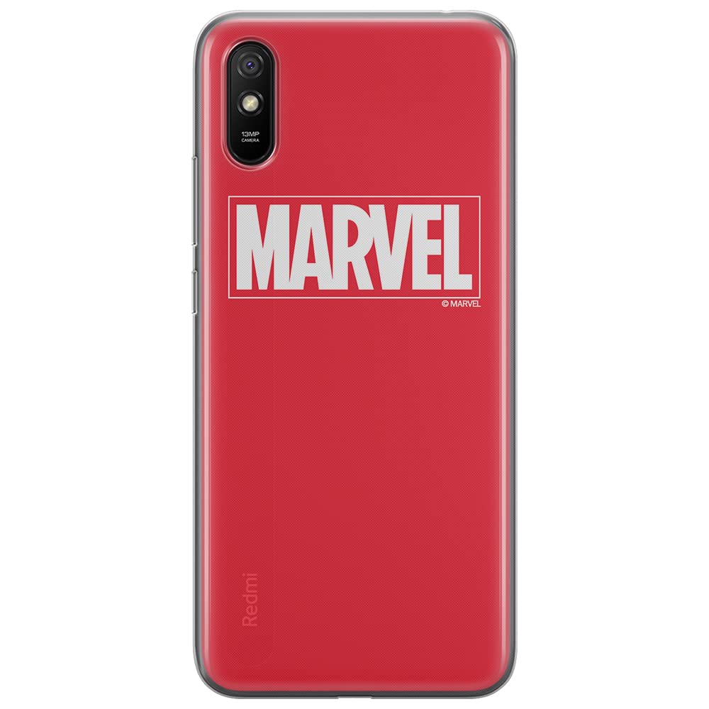 ERT GROUP mobile phone case for Xiaomi REDMI 9A original and officially Licensed Marvel pattern 002 optimally adapted to the shape of the mobile phone, case made of TPU