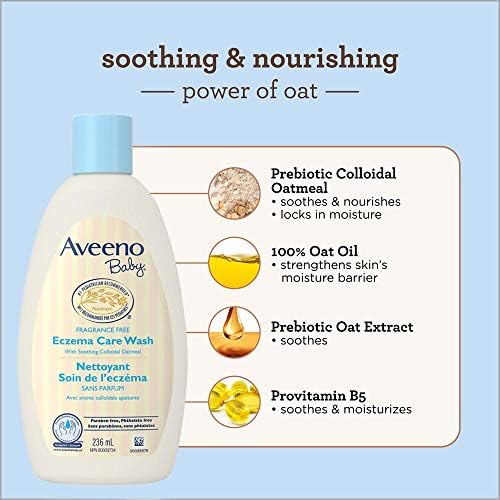 aveeno baby eczema care wash