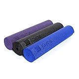 Joyne Serenity Non-Slip Yoga Mat ✮ Available in 3 Colors - Black, Purple or Blue ✮ Extra Thick 1/4