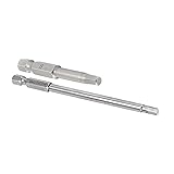 uxcell 1/4" Hex Shank 50mm and 100mm Screwdriver