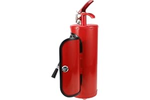 OATIPHO Fire Extinguisher Wine Bottle Holder Storage Organizer with Iron and Plastic Materials