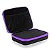 DHXYZZB Essential Oils Carrying Case Holds, 30 Bottles 5ml, 10ml, 15ml Bottles Storage Organizer Bag Hard Shell EVA